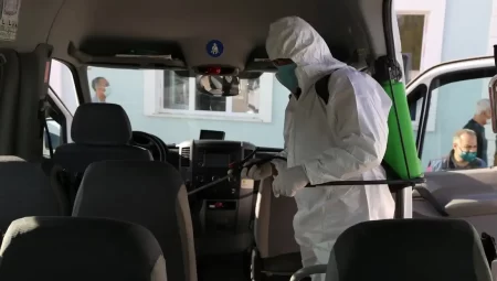 Van’da tüm araçlar ücretsiz dezenfekte ediliyor