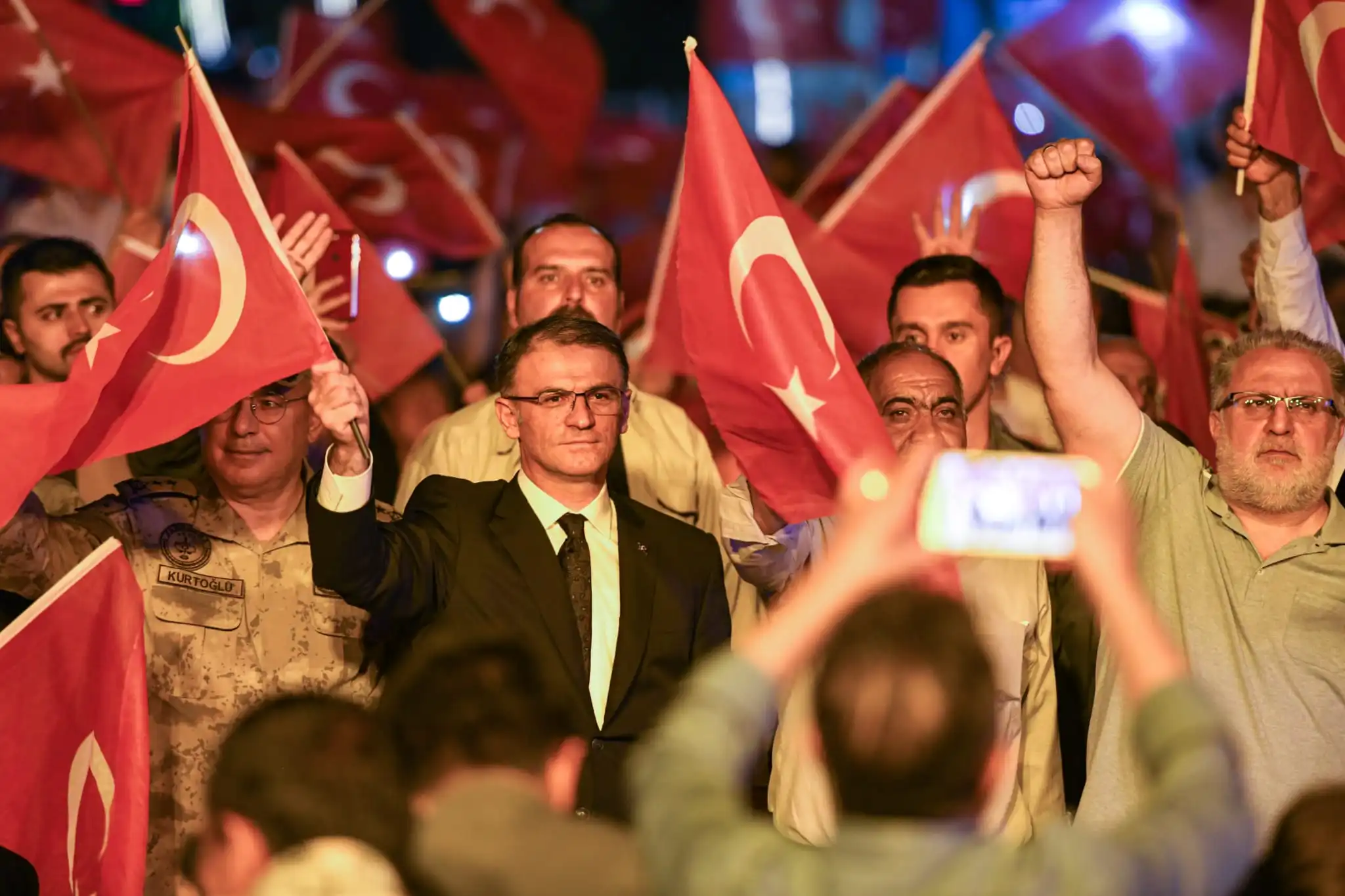 Van'da 15 Temmuz Coşkusu