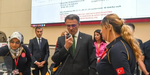 Vali Balcı Telsizle Sağlık Çalışanlarına Seslendi