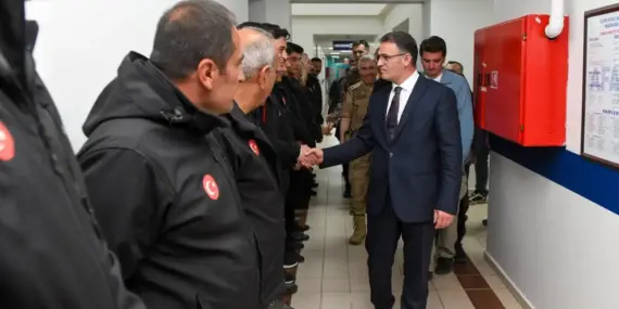 Vali Balcı’dan AFAD Van İl Müdürlüğü Ziyareti