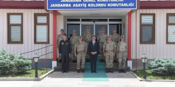 Vali Balcı’dan Kolordu Komutanlığına Ziyaret