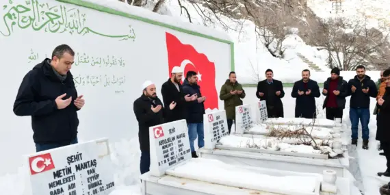 Çatak’ta Çığ şehitlerine mevlit okutuldu