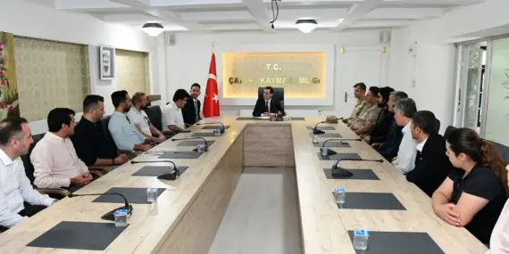 Çatak Kaymakamı Sercan Sakarya görevine başladı