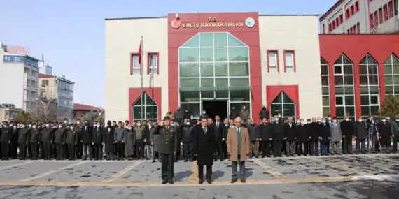 Erciş’te Çanakkale Zaferi’nin 107. Yılı Kutlandı