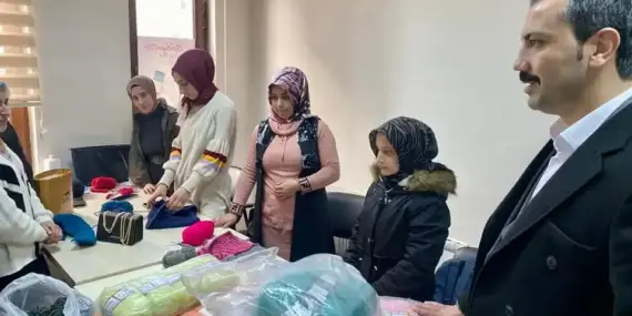 Kaymakam Kundakçı’dan Halk Eğitim Merkezine ziyaret