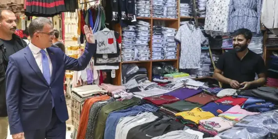 Van Valisi Ozan Balcı’dan Rus Pazarı ziyareti