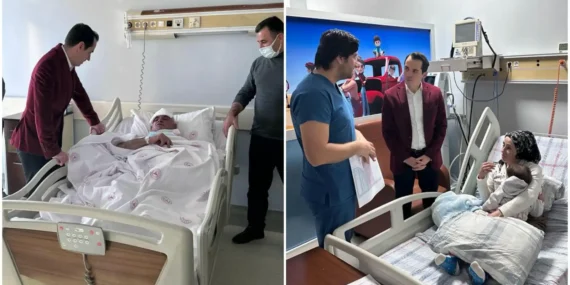 Kaymakam Sercan Sakarya’dan Hasta Ziyareti