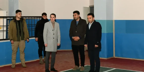 Kaymakam Sakarya’dan Çatak’taki projelere inceleme