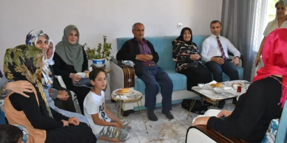 Kaymakam Duman’dan aile ziyaretleri