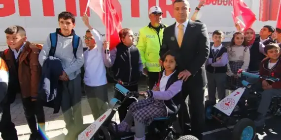 Mobil Trafik Eğitim TIR’ı Erciş’te