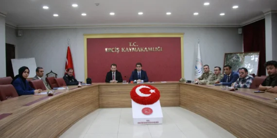 Erciş’te İnci Kefali Av Yasağı Komisyon Toplantısı