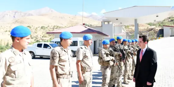 Kaymakam Sakarya’dan jandarma Komutanlığı Ziyareti