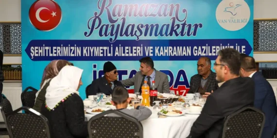 Van’da Şehit Yakınları ve Gazilere İftar