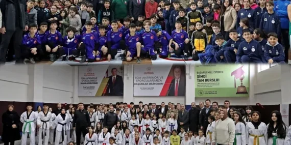 Van’da Sporcu Fabrikası iş başında