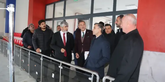 Kaymakam Duman’dan Tuşba Spor Kompleksine İnceleme