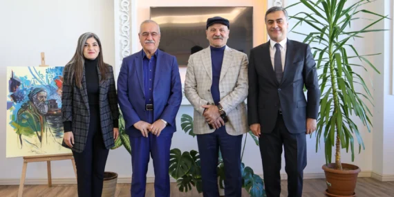 Iğdır Belediye Eşbaşkanı Güneş’ten Eşbaşkanlara ziyaret