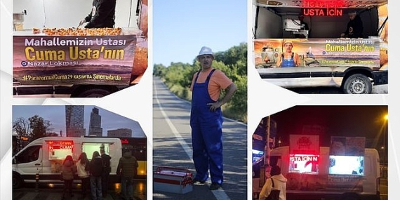 Paranormal Cuma filmi nazar için önlem aldı