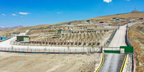 Van’da doğal yaşam alanına ağaçlandırma çalışması