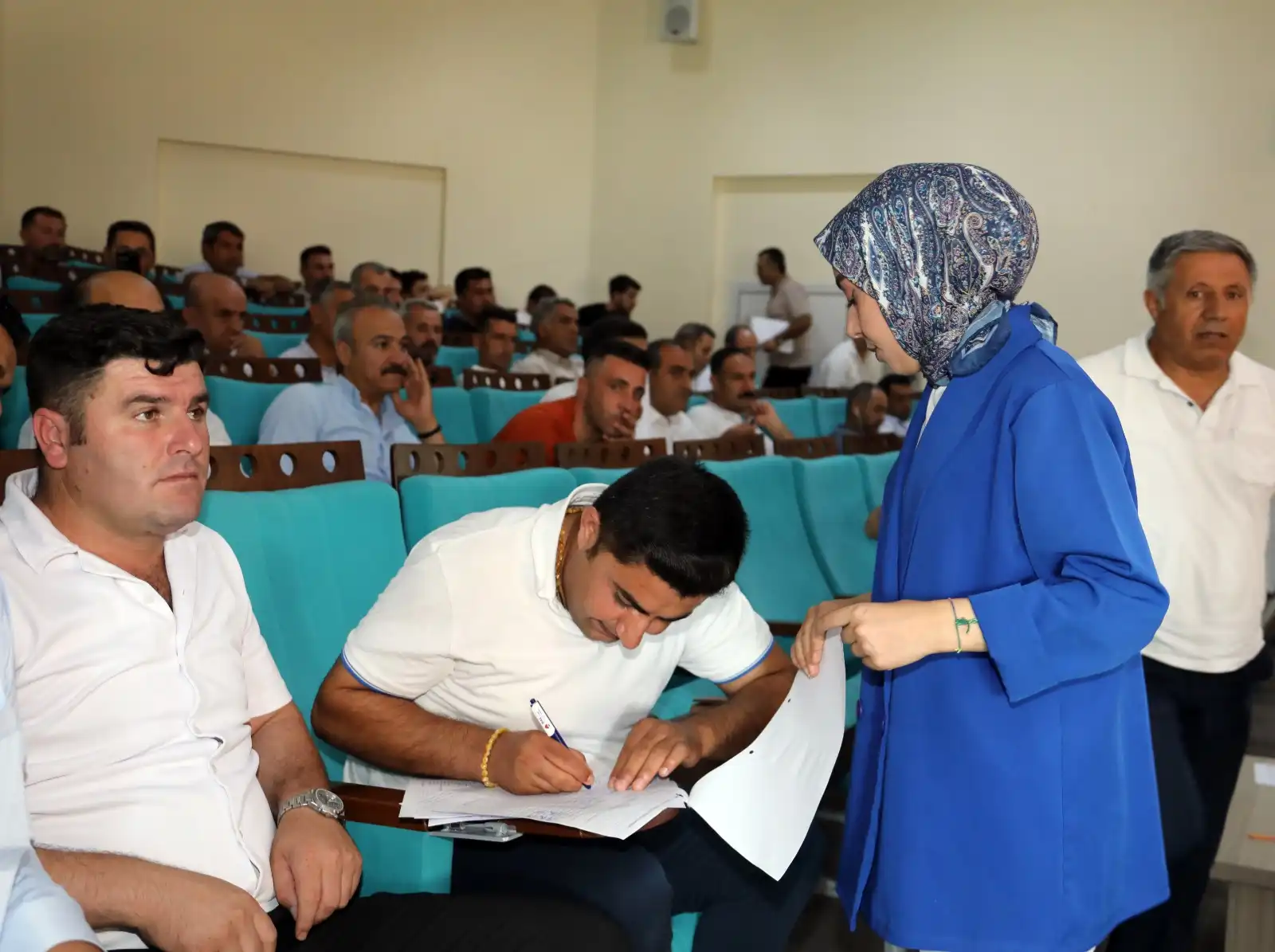 Van'da otobüs şoförlerine İSGB eğitimi