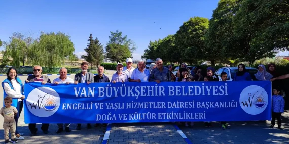 Van’da yaşlı bireylere yönelik piknik etkinliği