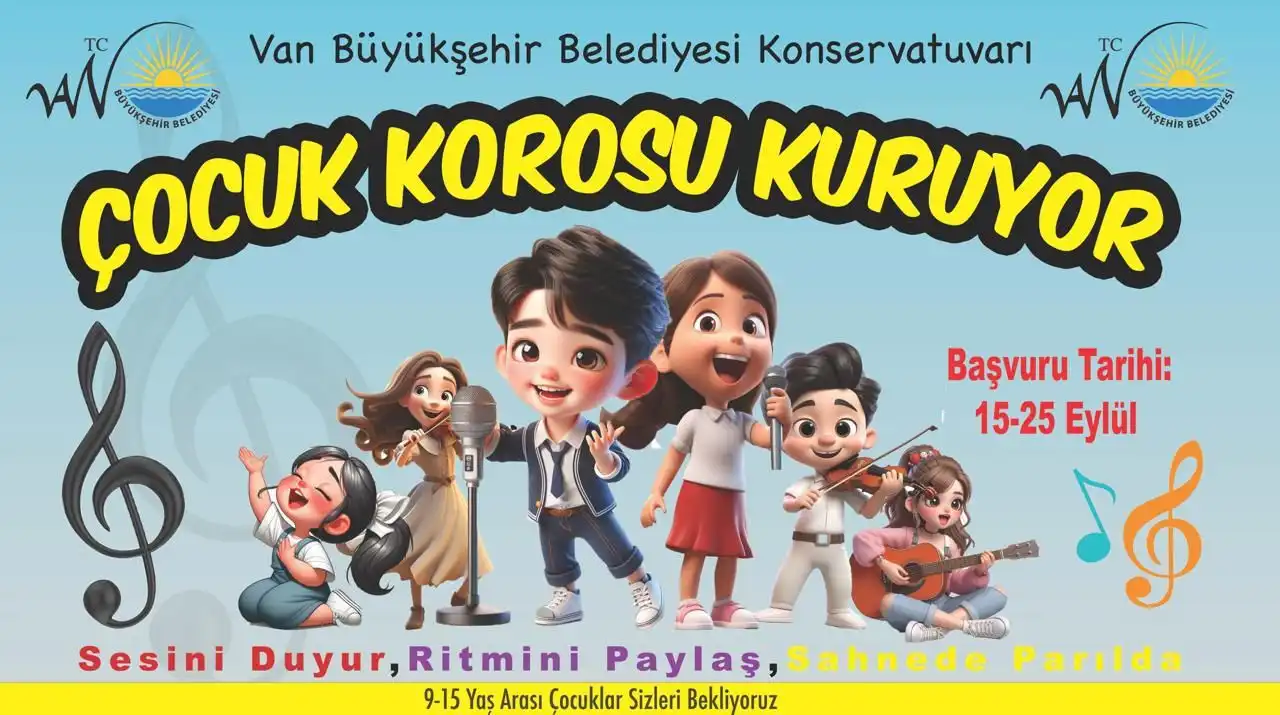 Van'da Çocuk Korosu Kuruluyor