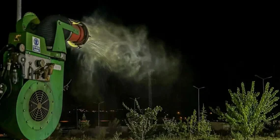 Van’da ilaçlama çalışmaları aralıksız devam ediyor