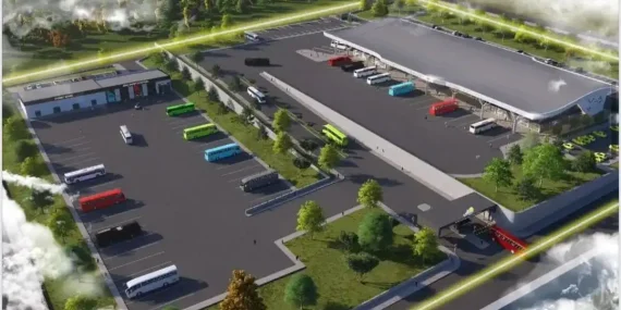 Van’da otobüs terminali inşaatı devam ediyor