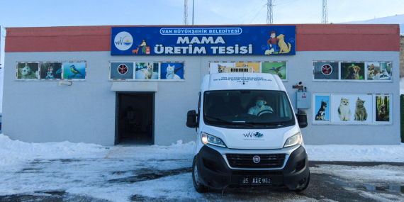 Van Büyükşehir Belediyesi mama üretim tesisi kurdu