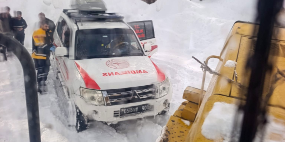 Van’da hasta kurtarma seferberliği