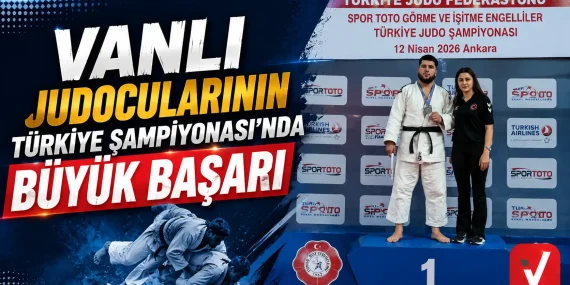 Van Büyükşehir Belediyespor Judocularından Türkiye Şampiyonası’nda Büyük Başarı