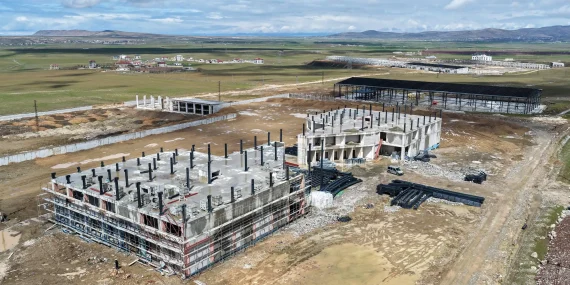 Van’ın Yeni Şehirlerarası Otobüs Terminali Projesinde Çalışmalar Sürüyor